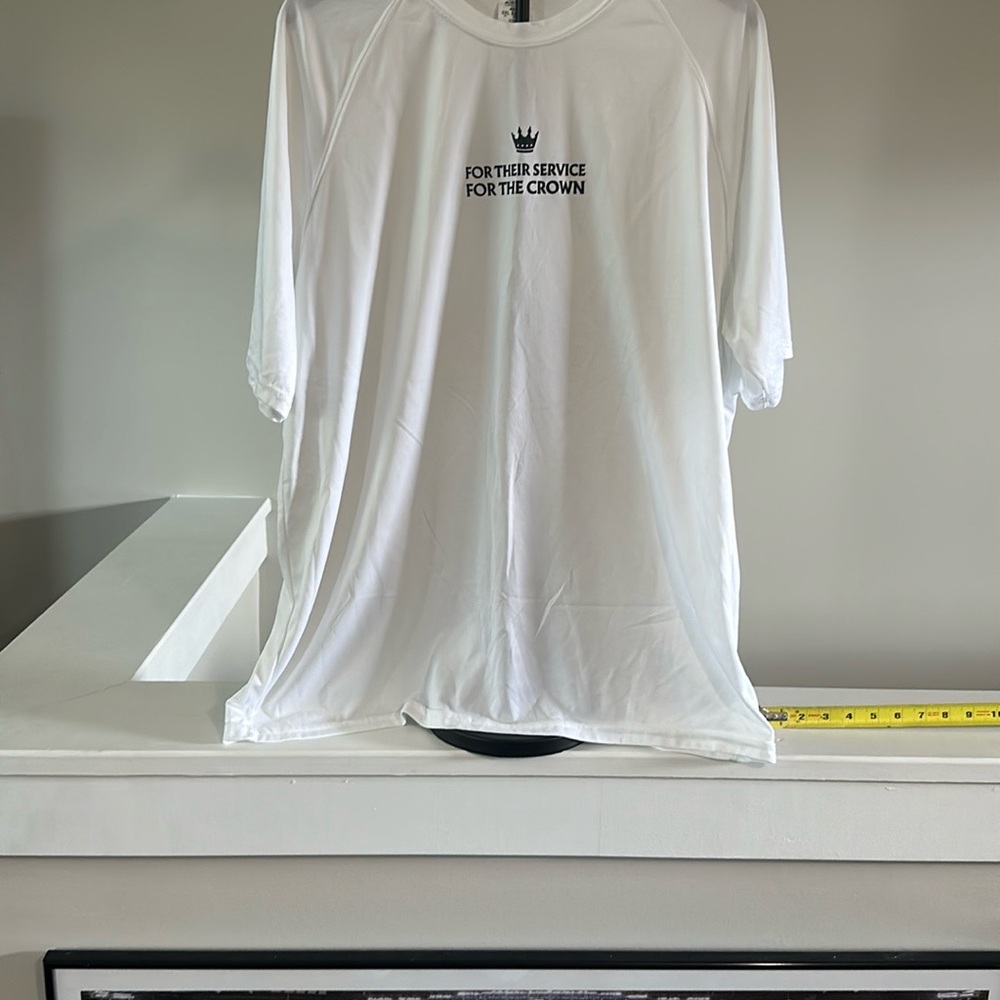 Augusta Sportswear White Graphic Men's Tee